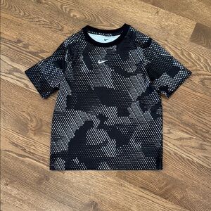 Nike Kids Black and White Graphic Tee